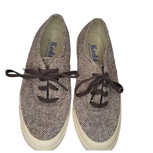 Keds Herringbone Sneakers Size 7.5 - Picture 2 of 8